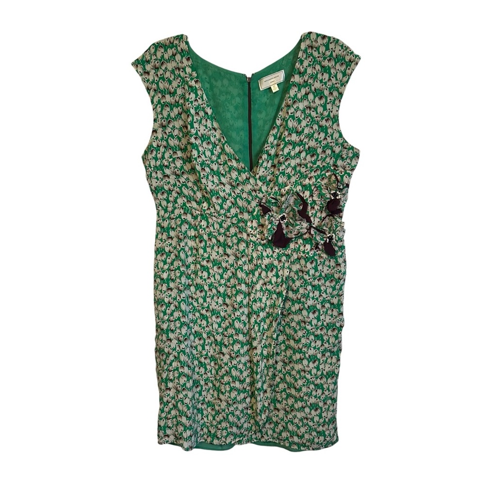 Green Floral Dress